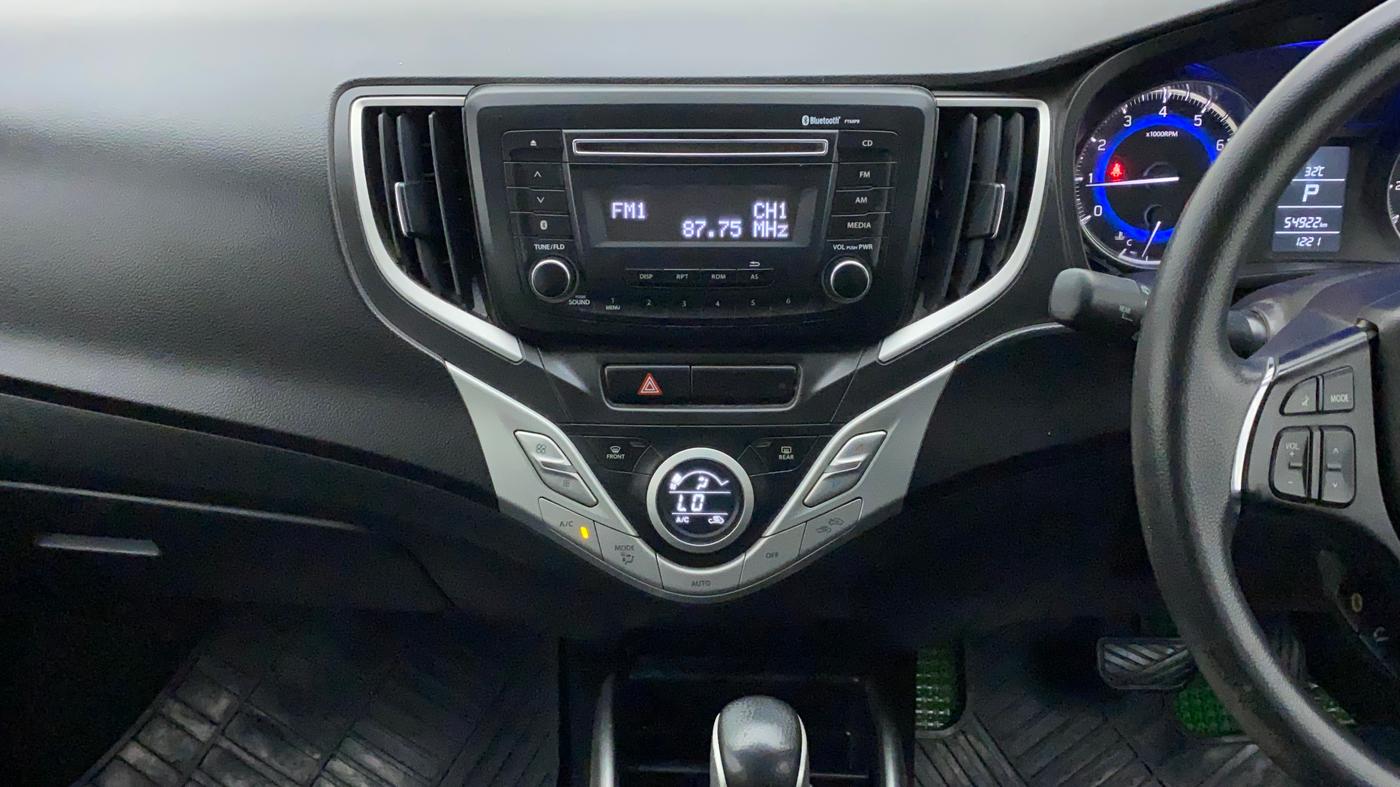 2018 Maruti Baleno DELTA CVT PETROL 1.2, Petrol, Automatic, 54,921 km, Air Conditioner