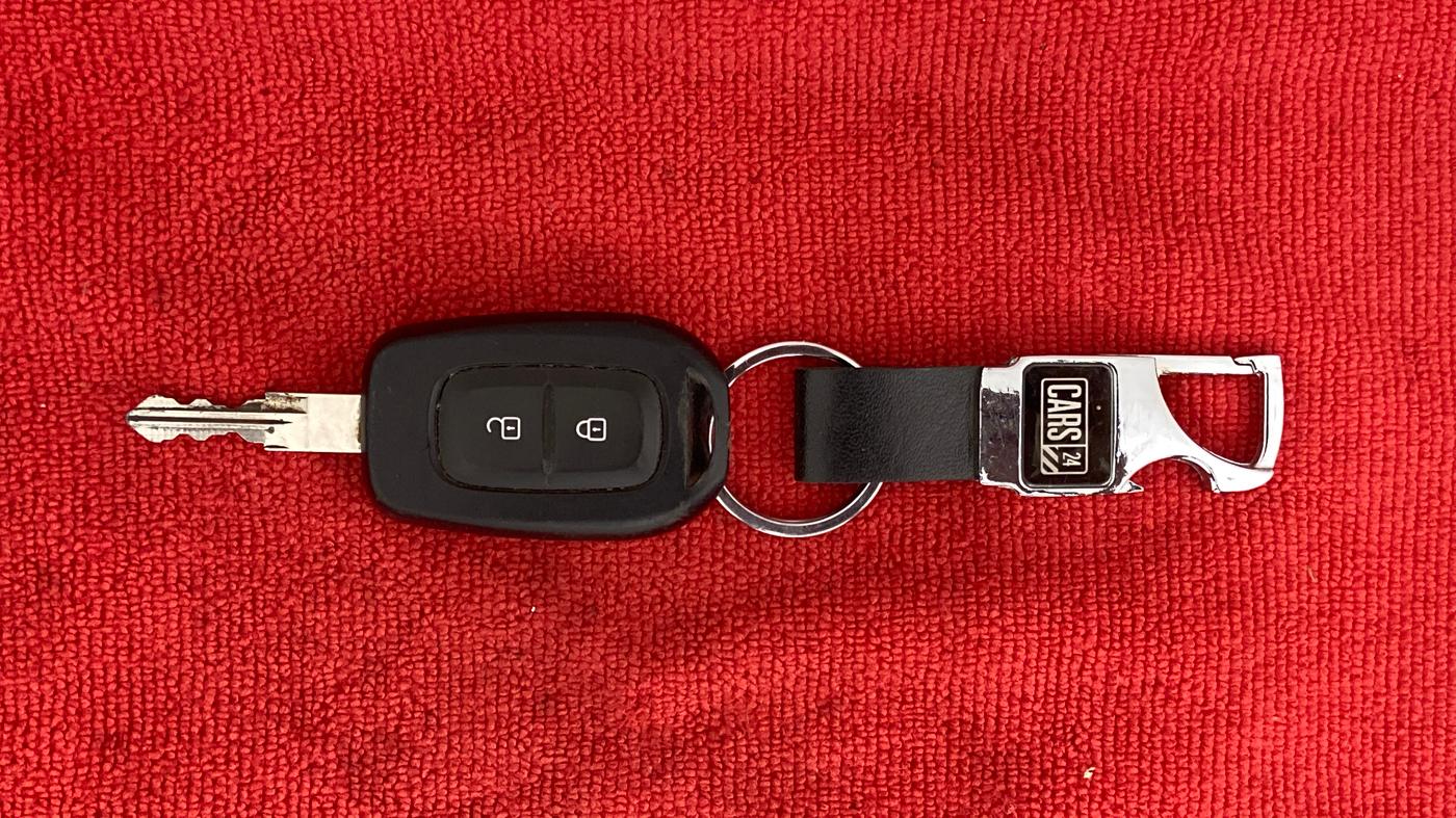 2017 Renault Duster RXS CVT, Petrol, Automatic, 54,426 km, Key Close Up