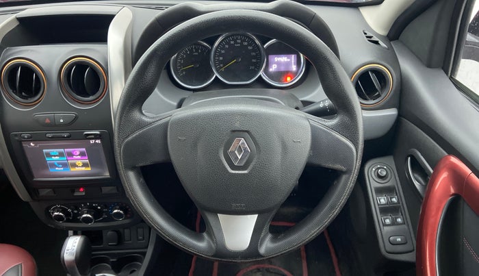 2017 Renault Duster RXS CVT, Petrol, Automatic, 54,426 km, Steering Wheel Close Up