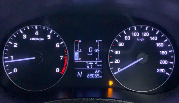 2019 Hyundai Creta 1.6 VTVT SX AUTO, Petrol, Automatic, 23,319 km, Odometer Image