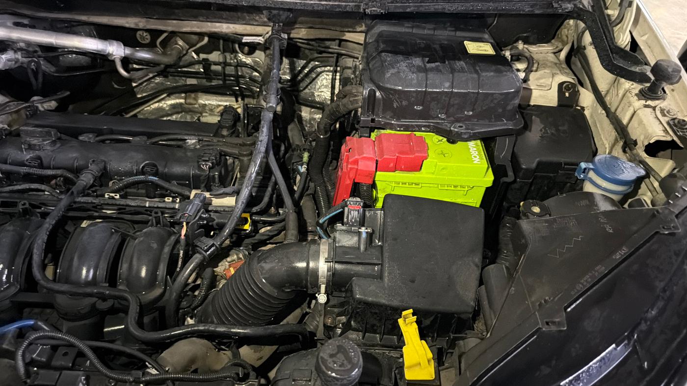 2015 Ford Ecosport TITANIUM 1.5L PETROL AT, Petrol, Automatic, 19,675 km, Engine View - Left