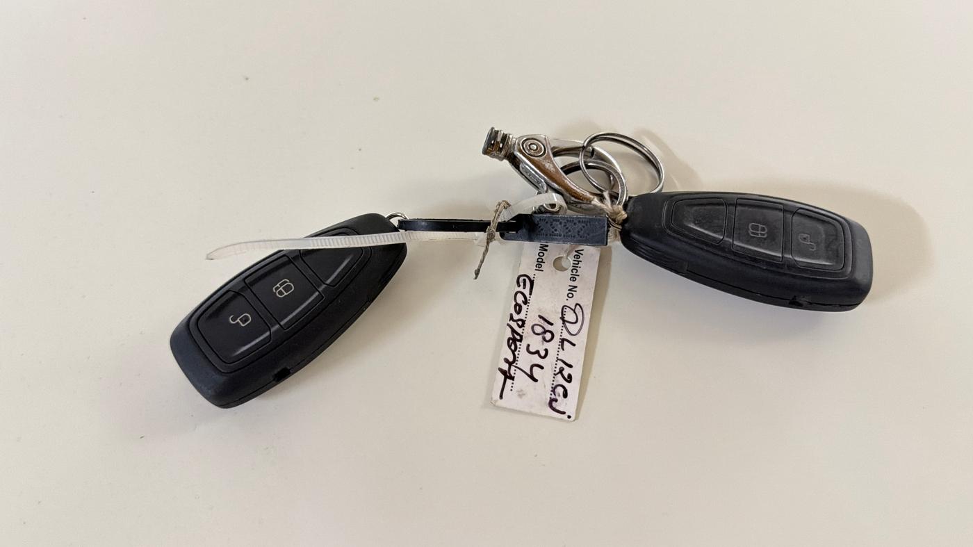 2015 Ford Ecosport TITANIUM 1.5L PETROL AT, Petrol, Automatic, 19,675 km, Key Close Up