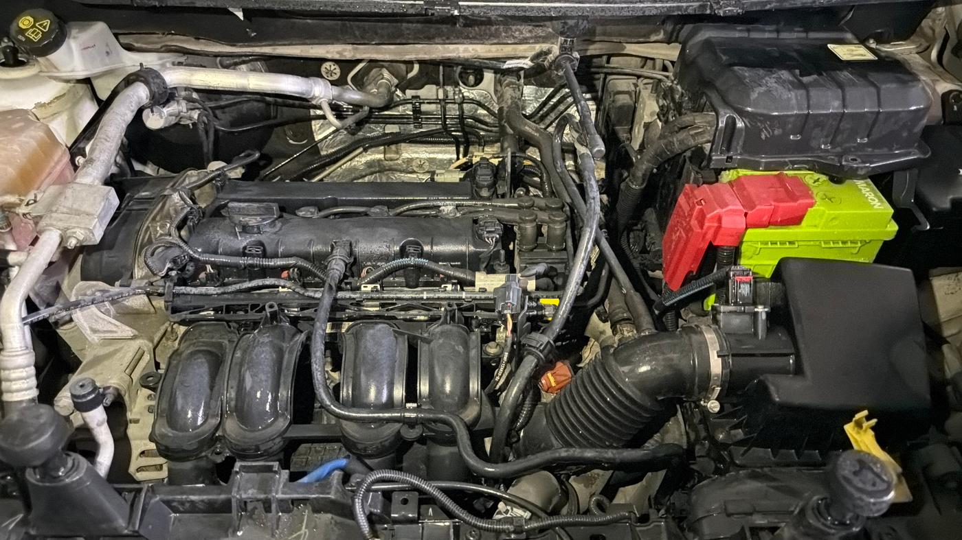 2015 Ford Ecosport TITANIUM 1.5L PETROL AT, Petrol, Automatic, 19,675 km, Engine View