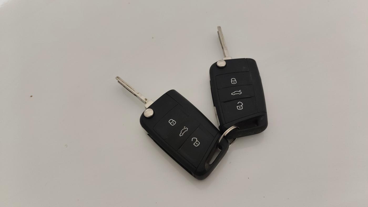 2021 Skoda KUSHAQ AMBITION 1.0L TSI AT, Petrol, Automatic, 49,845 km, Key Close Up