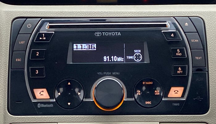2013 Toyota Etios V, Petrol, Manual, 50,578 km, Infotainment System