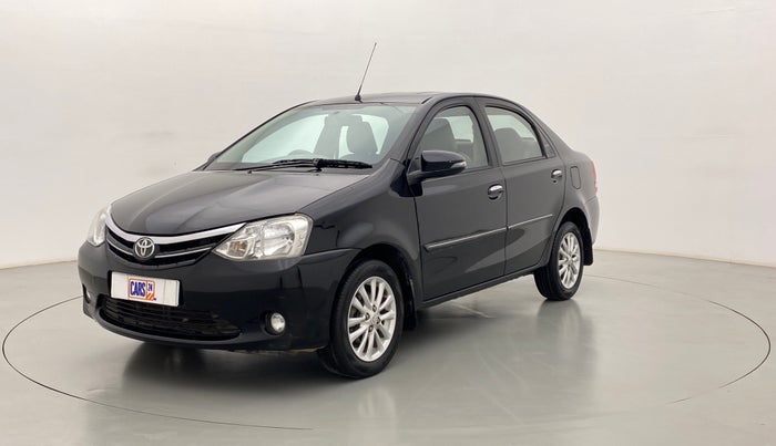 2013 Toyota Etios V, Petrol, Manual, 50,578 km, Left Front Diagonal