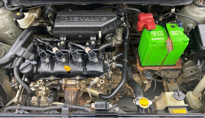 2013 Toyota Etios V, Petrol, Manual, 50,578 km, Open Bonet