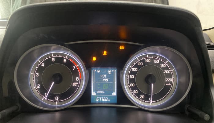 2023 Maruti Dzire ZXI CNG, CNG, Manual, 67,776 km, Odometer Image