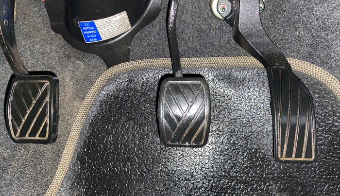 2012 Maruti Ritz ZXI, Petrol, Manual, 61,061 km, Pedals