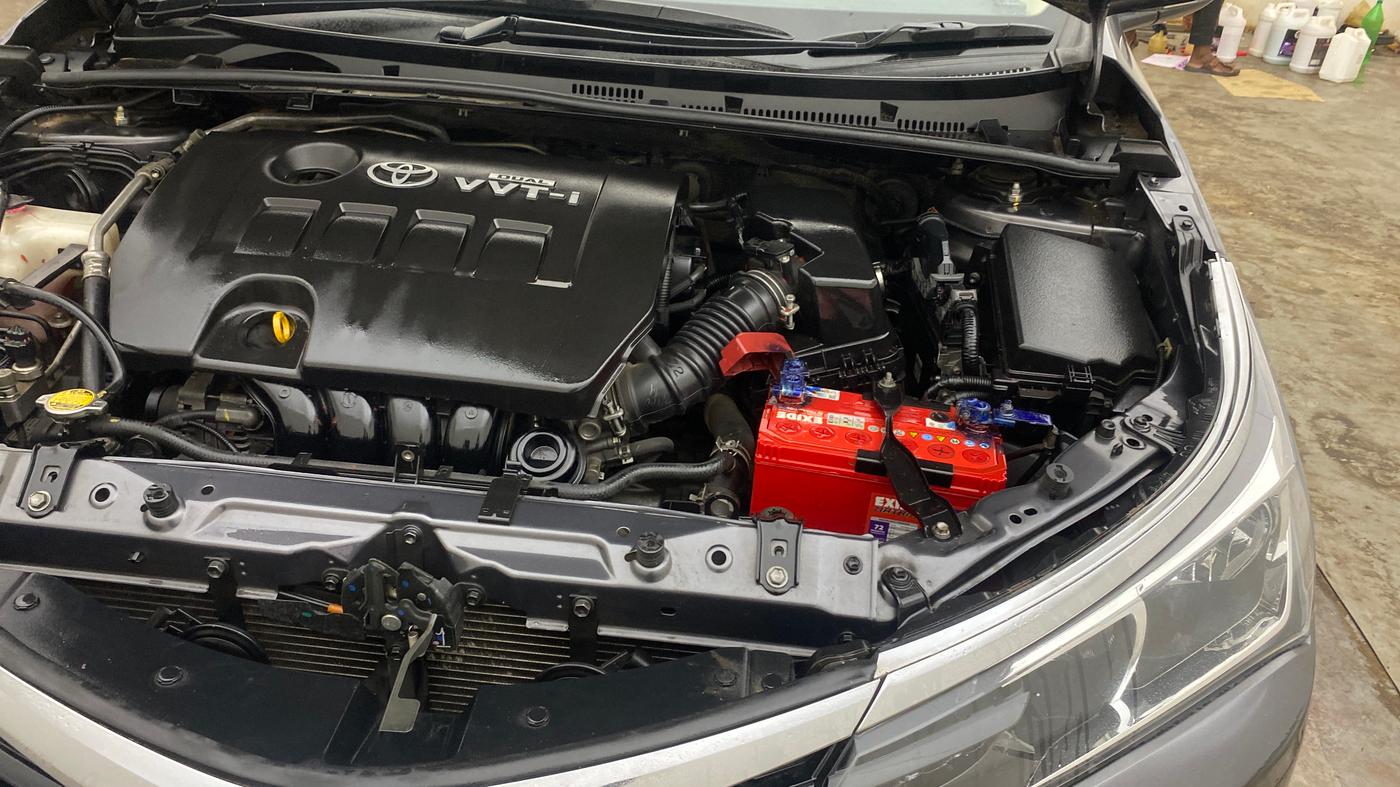 2018 Toyota Corolla Altis J PETROL, Petrol, Manual, 70,965 km, Engine View - Left