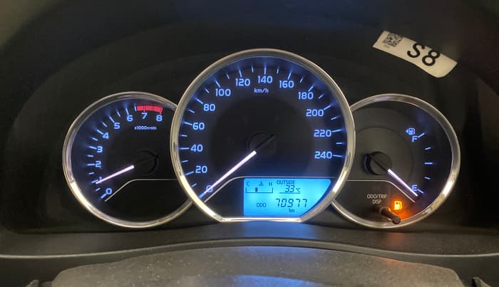 2018 Toyota Corolla Altis J PETROL, Petrol, Manual, 70,965 km, Odometer Image