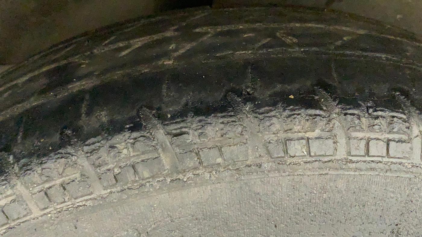 2010 Maruti Ritz VXI, Petrol, Manual, 82,020 km, Right Rear Tyre Tread