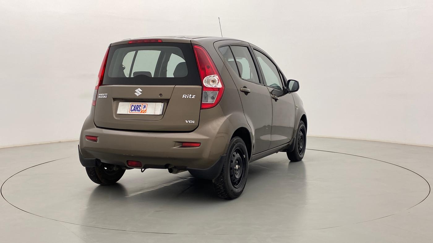 2011 Maruti Ritz VDI, Diesel, Manual, 61,784 km, Right Back Diagonal