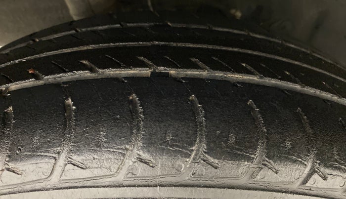 2019 Datsun Go Plus A (O), Petrol, Manual, 23,060 km, Right Rear Tyre Tread