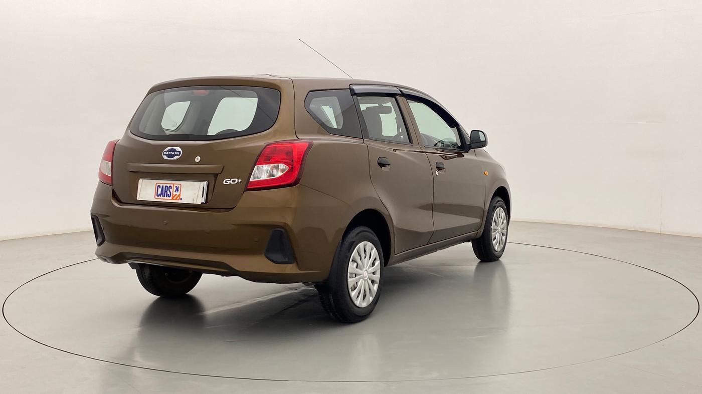 2019 Datsun Go Plus A (O), Petrol, Manual, 23,060 km, Right Back Diagonal