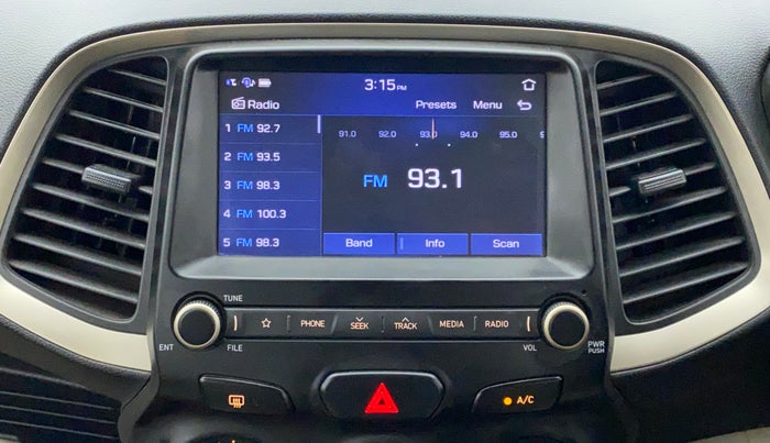 2018 Hyundai NEW SANTRO SPORTZ MT, Petrol, Manual, 10,361 km, Infotainment System