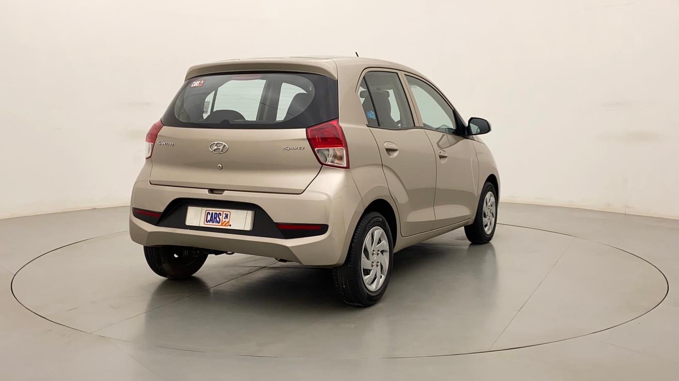2018 Hyundai NEW SANTRO SPORTZ MT, Petrol, Manual, 10,361 km, Right Back Diagonal
