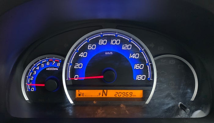 2018 Maruti Wagon R 1.0 VXI AMT, Petrol, Automatic, 21,323 km, Odometer Image