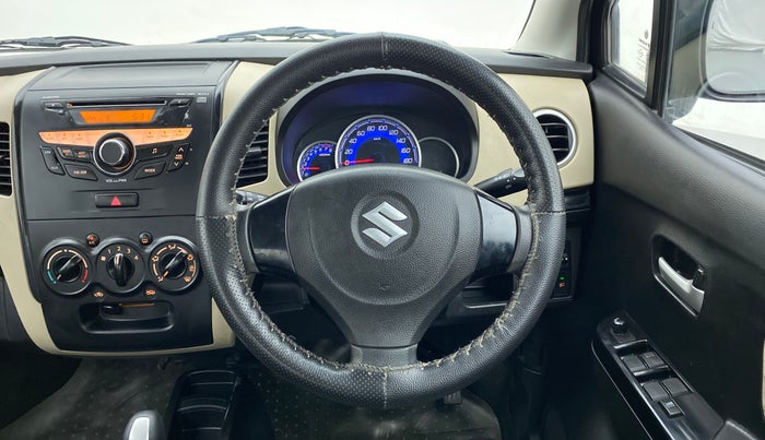 2018 Maruti Wagon R 1.0 VXI AMT, Petrol, Automatic, 21,323 km, Steering Wheel Close Up