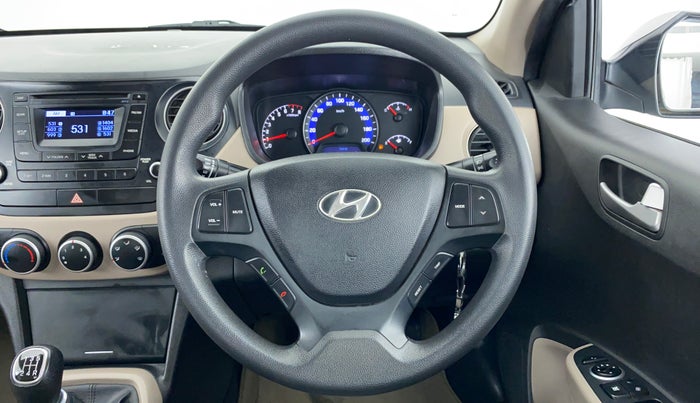 2015 Hyundai Xcent S 1.2, Petrol, Manual, 47,485 km, Steering Wheel Close Up