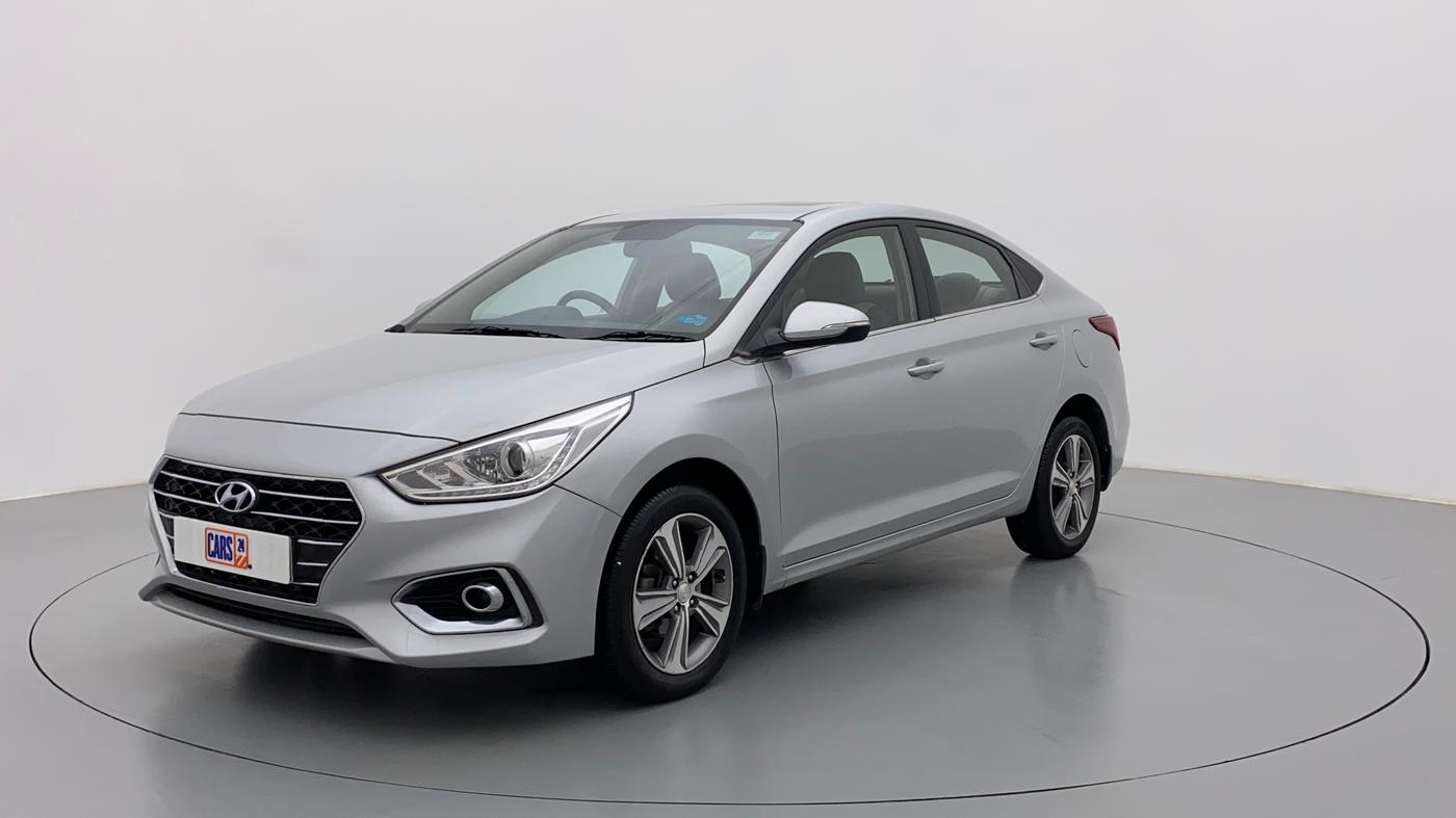 2017 Hyundai Verna 1.6 CRDI SX + AT, Diesel, Automatic, 93,828 km, Left Front Diagonal