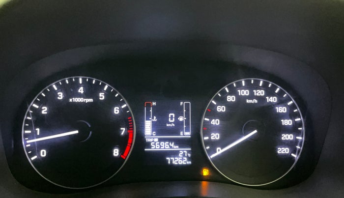 2017 Hyundai Creta E PLUS 1.6 PETROL, Petrol, Manual, 77,237 km, Odometer Image