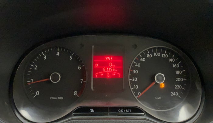 2012 Volkswagen Polo TRENDLINE 1.2L PETROL, Petrol, Manual, 61,297 km, Odometer Image