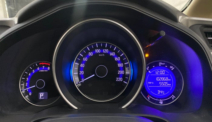 2021 Honda Jazz 1.2L I-VTEC VX CVT, Petrol, Automatic, 1,02,865 km, Odometer Image