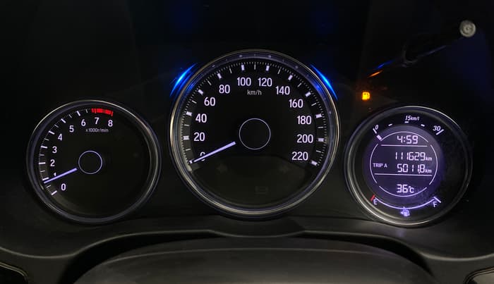 2019 Honda City 1.5L I-VTEC V MT, Petrol, Manual, 1,11,626 km, Odometer Image