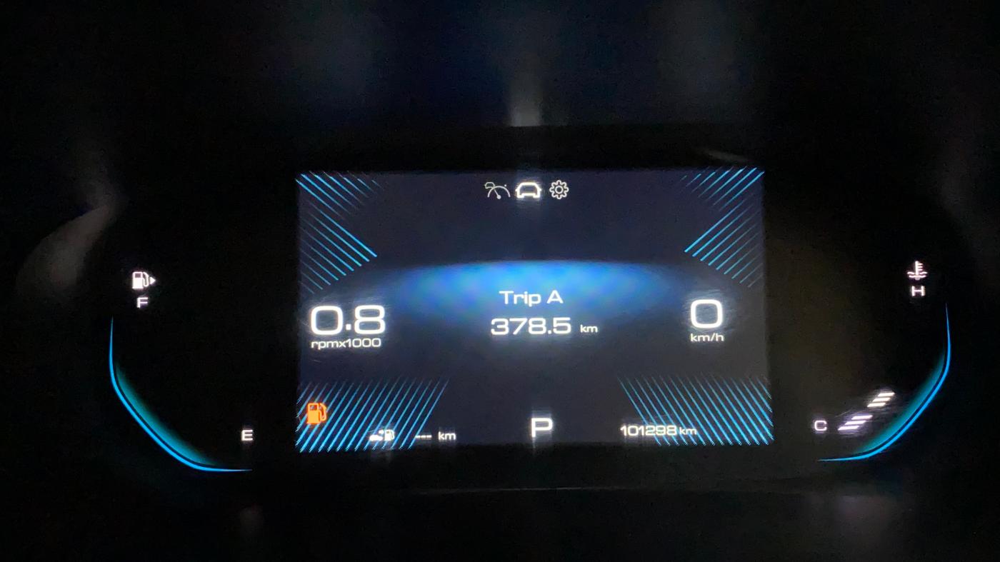 2023 MG HECTOR SAVVY PRO 1.5 TURBO CVT PETROL, Petrol, Automatic, 1,00,868 km, Odometer Image
