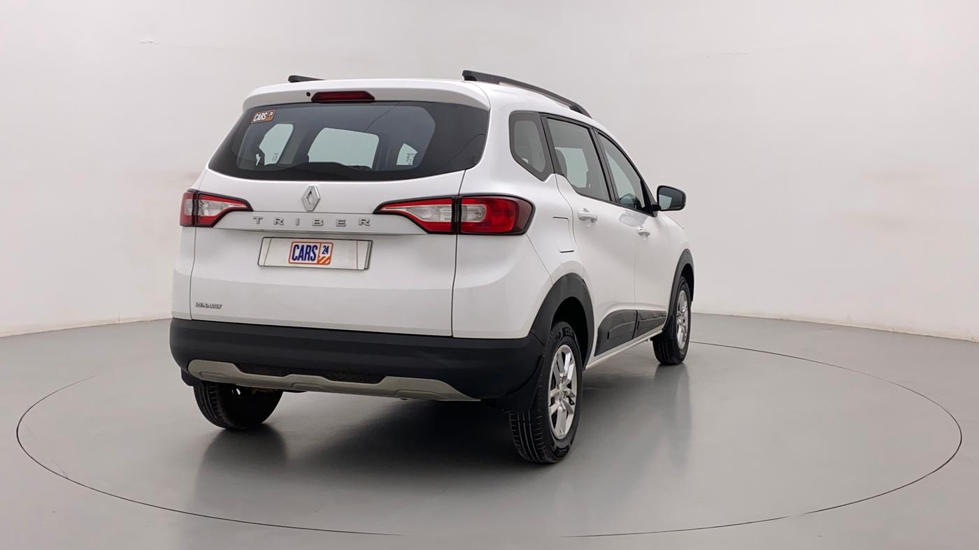2022 Renault TRIBER RXT AMT, Petrol, Automatic, 34,294 km, Right Back Diagonal