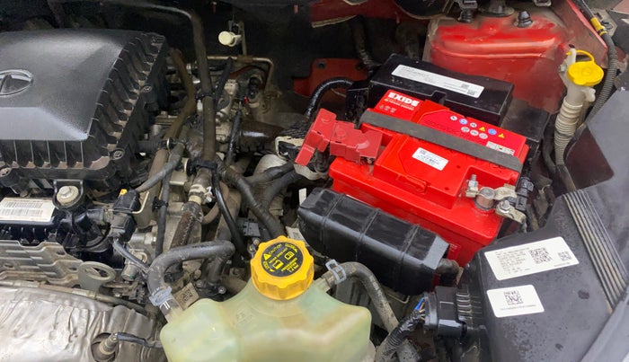 2021 Tata NEXON XZ PLUS (O) PETROL DUAL TONE, Petrol, Manual, 53,304 km, Engine View - Left