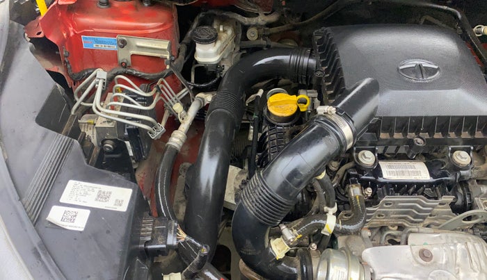 2021 Tata NEXON XZ PLUS (O) PETROL DUAL TONE, Petrol, Manual, 53,304 km, Engine View - Right