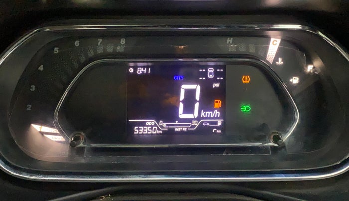 2021 Tata NEXON XZ PLUS (O) PETROL DUAL TONE, Petrol, Manual, 53,304 km, Odometer Image