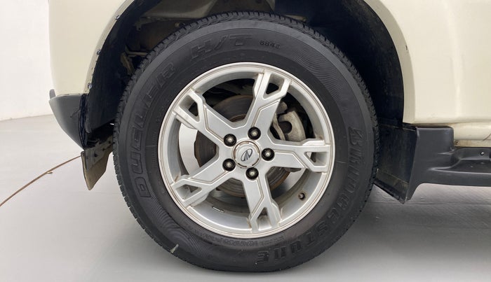 2017 Mahindra Scorpio S10 Intelli Hybrid 2WD, Diesel, Manual, Left Front Wheel