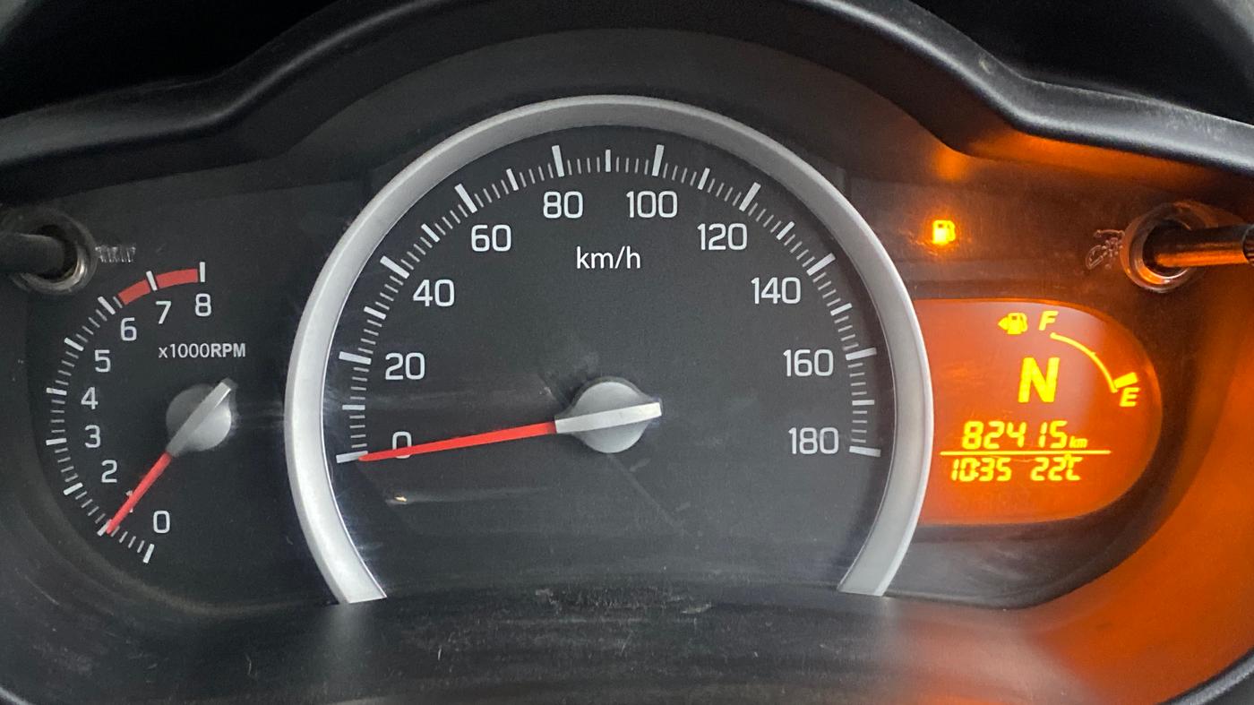 2016 Maruti Celerio ZXI AMT (O), Petrol, Automatic, 82,379 km, Odometer Image