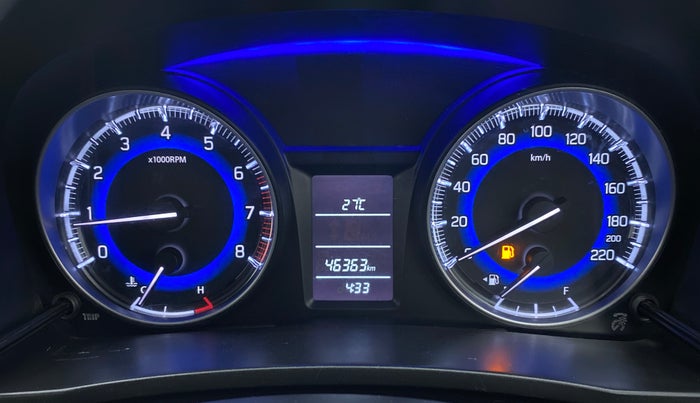 2020 Maruti Baleno DELTA 1.2 K12, Petrol, Manual, 46,515 km, Odometer Image