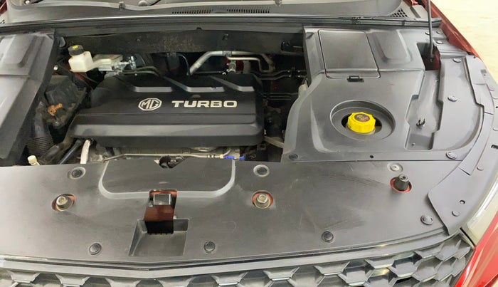 2021 MG HECTOR PLUS SHARP 1.5 PETROL TURBO CVT 6-STR, Petrol, Automatic, 23,427 km, Engine View - Left