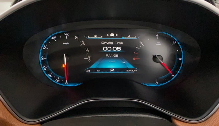 2021 MG HECTOR PLUS SHARP 1.5 PETROL TURBO CVT 6-STR, Petrol, Automatic, 23,427 km, Odometer Image