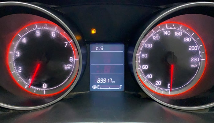 2019 Maruti Swift VXI, Petrol, Manual, 89,817 km, Odometer Image