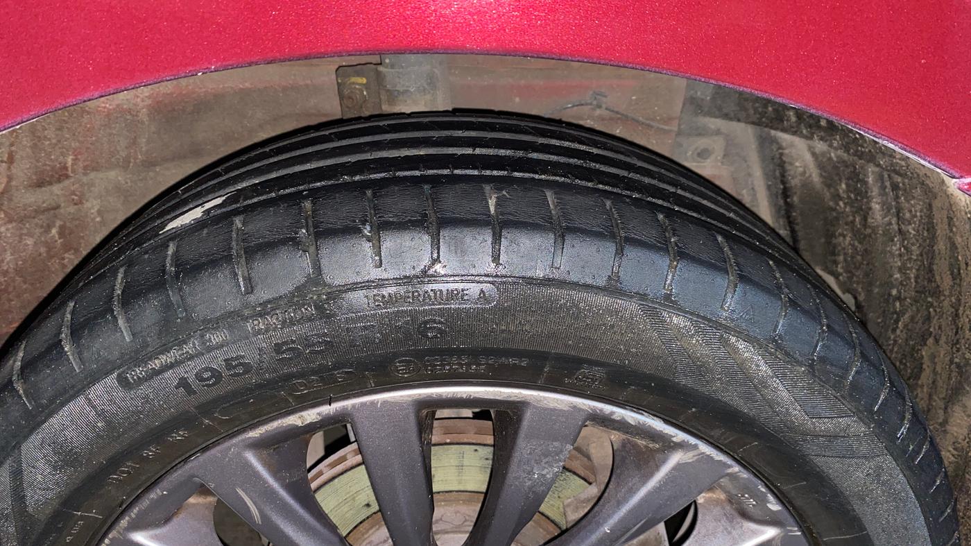 2018 Maruti Ciaz S 1.4 MT PETROL, Petrol, Manual, 45,035 km, Right Front Tyre Tread