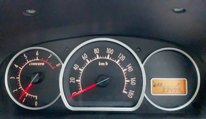 2014 Maruti Alto K10 VXI P, Petrol, Manual, 33,869 km, Odometer Image