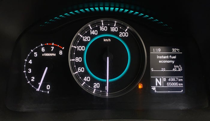 2020 Maruti IGNIS ALPHA 1.2 AMT, Petrol, Automatic, 65,867 km, Odometer Image