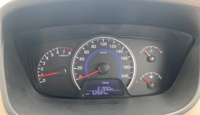 2017 Hyundai Grand i10 SPORTZ 1.2 KAPPA VTVT, Petrol, Manual, 52,884 km, Odometer Image