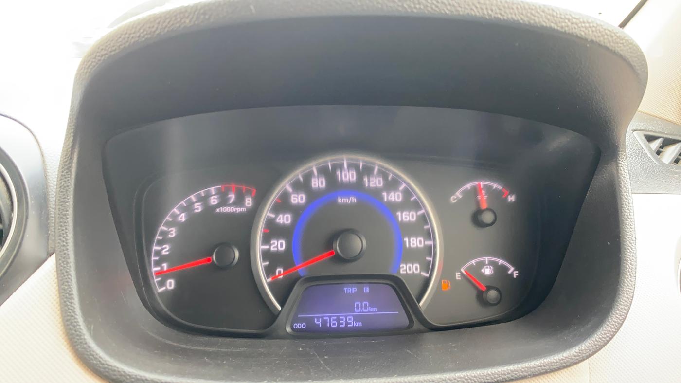 2016 Hyundai Grand i10 MAGNA 1.2 KAPPA VTVT, CNG, Manual, 47,621 km, Odometer Image
