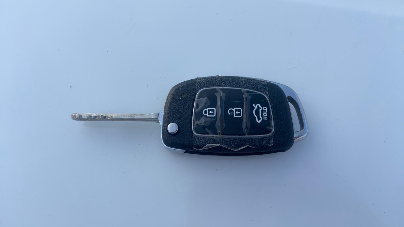 2014 Hyundai Xcent S 1.2, Petrol, Manual, 58,929 km, Key Close Up