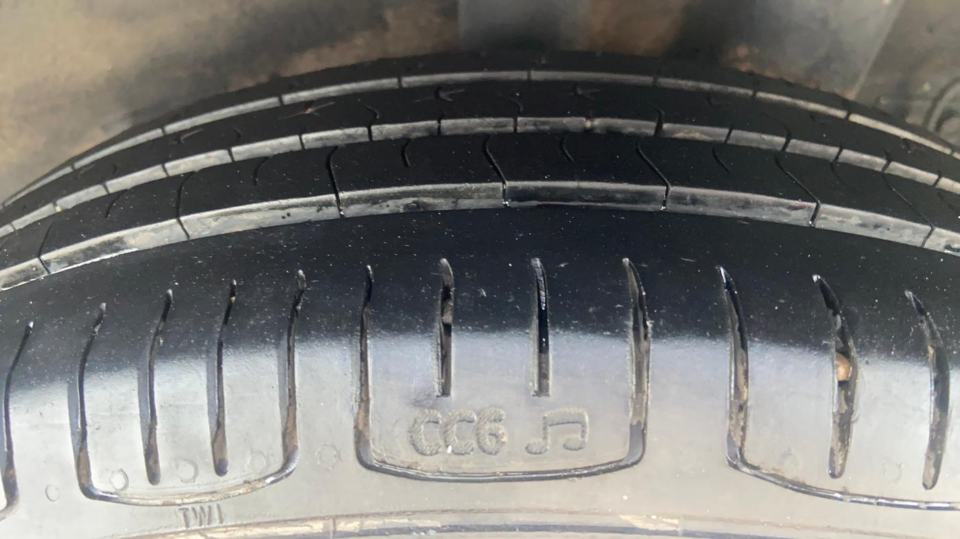 2014 Hyundai Xcent S 1.2, Petrol, Manual, 58,929 km, Left Rear Tyre Tread
