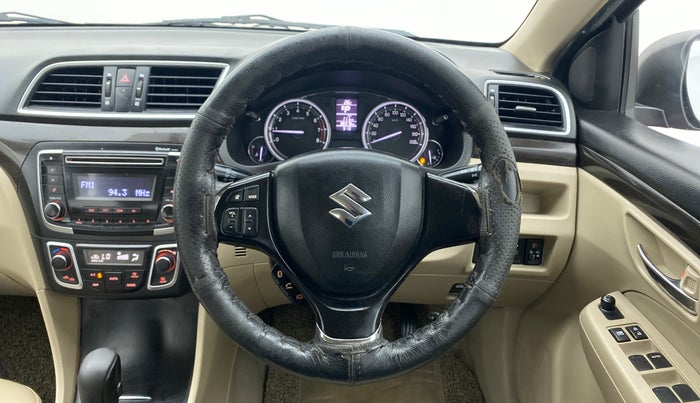 2014 Maruti Ciaz VXI+AT, Petrol, Automatic, 86,576 km, Steering Wheel Close Up