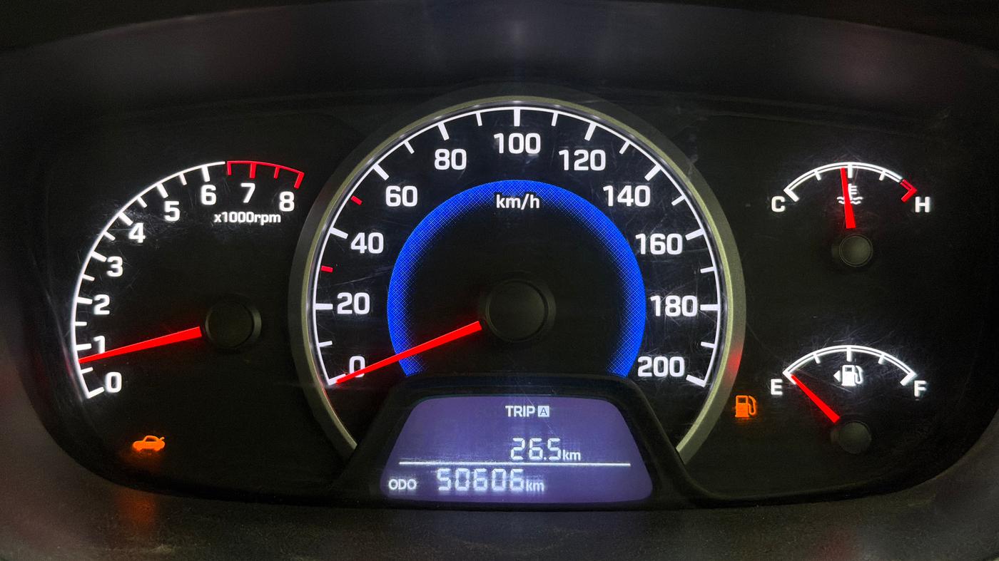 2019 Hyundai Grand i10 MAGNA 1.2 KAPPA VTVT, Petrol, Manual, 50,600 km, Odometer Image