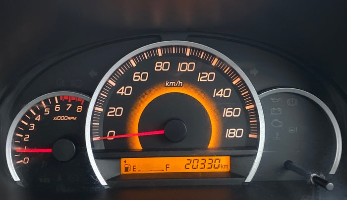 2014 Maruti Wagon R 1.0 VXI, Petrol, Manual, 20,351 km, Odometer Image